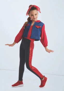 Weissman Diva -Dance Clothing Store wn15472 red 6120 51433.1698823771