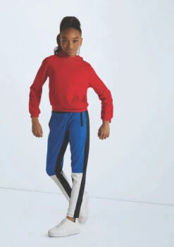 Weissman French Terry Hoodie -Dance Clothing Store wn15549 red 134 32822.1694697895