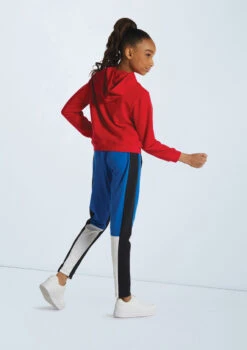 Weissman French Terry Hoodie -Dance Clothing Store wn15549 red 135 13553.1694697894