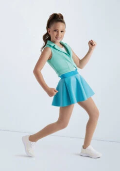 Weissman Skater Skirt -Dance Clothing Store wn15551 turquoise 58 73418.1694912616