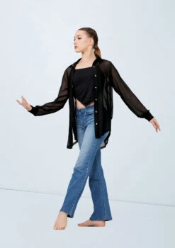 Weissman Mesh Button Down Shirt