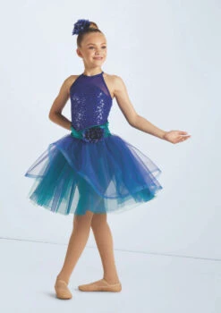 Weissman Kiss The Girl -Dance Clothing Store wn15826 sapphire 529 99506.1698716277